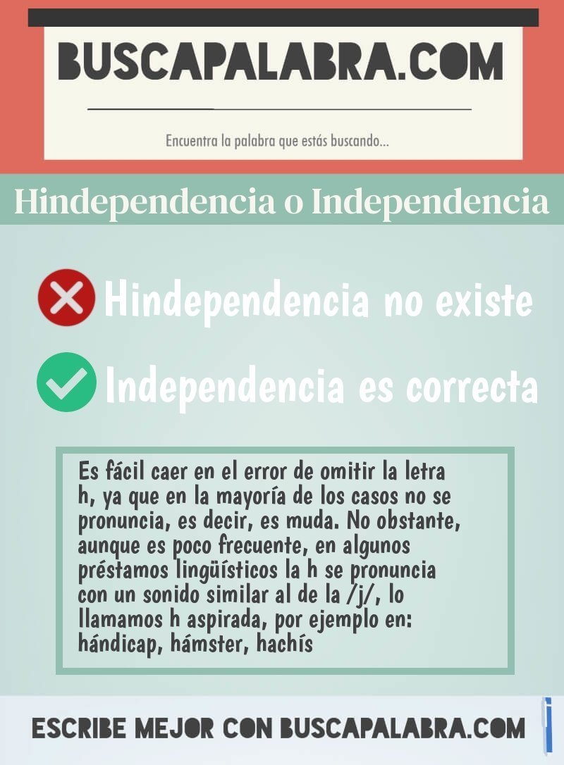 Hindependencia o Independencia