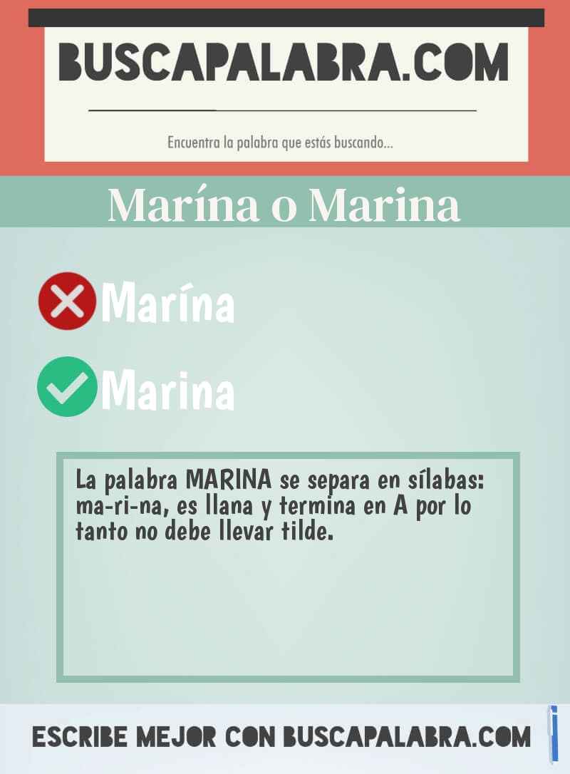 Marína o Marina