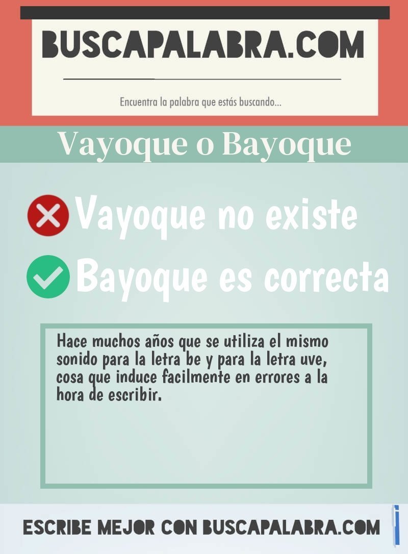 Vayoque o Bayoque