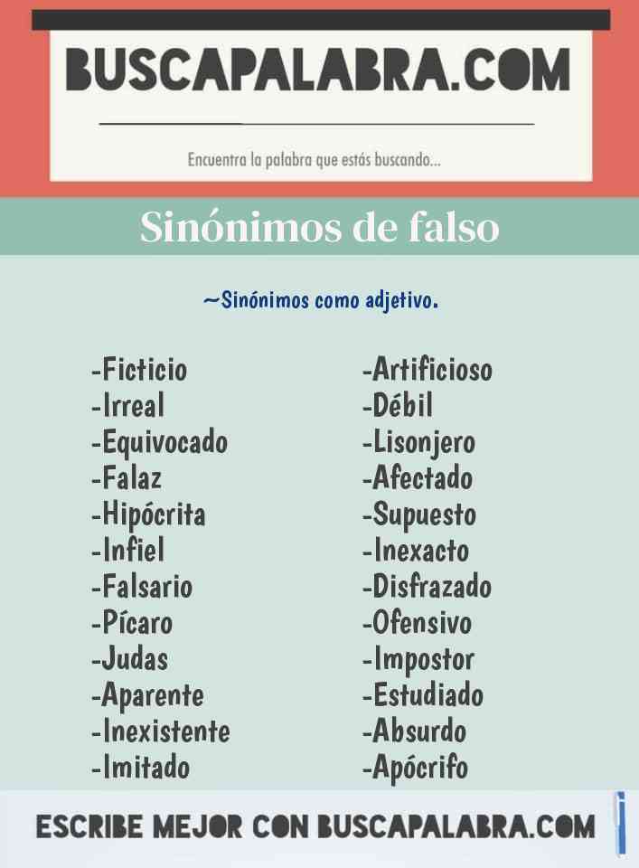 Falsos sinônimos - Português